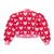ADEE Girls Red Heart Printed Bomber Jacket - LISETTE (W251301)