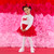 ADEE Girls White Top with Red Bow & Matching Red Tulle Skirt - LAYLA (W251507)