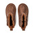 ADEE Girls Brown Faux Suede Boot with Bow Detail - BOWTIFUL (W255104)