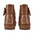 ADEE Girls Brown Faux Suede Boot with Bow Detail - BOWTIFUL (W255104)