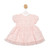 Mintini Girls Pink Dress with All-Over Tulle Ruffles. MB6726