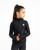 ADee Bonini BNC012 Girls Black Sports Zipper - ASPIRE