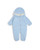 Caramelo Boys Sky Blue Soft Cable Knit Button Up Snowsuit with Pocket Detail 2083159