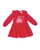 Caramelo Girls Red Sweater Dress with Diamante & Pearl Crown, Wand & Bow Design 3421110