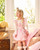 Caramelo Girls Pink/Ivory Tulle Skirt Set with Diamante & Pearl Crown, Wand & Bow Design 3453109