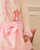 Caramelo Girls Pink/Ivory Skirt Set with Diamante & Pearl Castle & Carriage Design 3453113