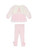 Caramelo Girls Pink/Ivory Tulle Top & Legging Set with Diamante & Pearl Snow Globe Design 3498100