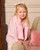 Caramelo Girls Pink Faux Fur Gilet with Collar 342257