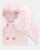 Martin Aranda 028-10275 Knitted Faux Fur Hooded Pram Suit - Pink