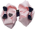 Bow Diva Pink/Brown Heart Hair Bow To Match 'Initial Icon' Collection