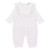Blues Baby BB2207 Girls Pink Dungaree Set with Button Detail