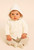Sardon 025AM-869 Knitted Hooded Jacket - White