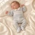 Nursery Time Boys quilted Sleepsuit with 'Prince' Embroidered Detail BIS 2020-2493S