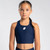 ADee Bonini BNC004 Girls Navy Sports Crop Top - ASPIRE