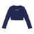 ADee Bonini BNC009 Girls Navy Long Sleeved Sports Top - ASPIRE