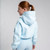 ADee Bonini BNC007 Girls Blue Logo Hoodie - ASPIRE