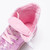 LELLI KELLY TAYLOR BEADED BUTTERFLY FAUX FUR LINED BOOT LKED5409 - PINK
