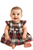 Kinder White Tartan Dress with Satin Trim & Fabric Bow - 3020