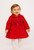 Sardon 025AB-35 Girls Red Dress Coat