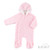 Soft Touch AL110-P Pink all-in-one Waffle Pram Suit - One Size