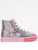 LELLI KELLY TAYLOR BEADED BUTTERFLY FAUX FUR LINED BOOT LKED5409 - SILVER
