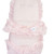 Kinder 8710 Broderie Anglaise V Ribbon Buggy Liner/Cosy Toes - Pink