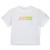 Mitch & Son Boys White/Green Soft Feel Short Set with Large Graphic Front - Ray (MS26306)
