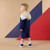 Mitch & Son Beige/Navy Colour Block Hooded Jacket - Peter (MS26202)