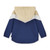 Mitch & Son Beige/Navy Colour Block Hooded Jacket - Peter (MS26202)