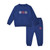 Mitch & Son Boys Navy Tracksuit with Raised Rubber Logo - Paolo (MS26204)