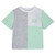 Mitch & Son Boys Mint/Grey Cut & Sew Soft Short Set - Otto (MS26106)