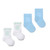 Mitch & Son Mini Boys Blue/White 2 pack socks - Nathan (MS26009)