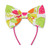 ADEE Girls Pink Hairband with White Fruit Print Bow - Tala (S263929)