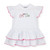 ADEE Girls White Logo Top with Ric Rac Trimmed Frill & Matching Pink Leggings - Tallulah (S263530)