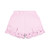 ADEE Girls White/Pink Short Set with Bow Artwork & Broderie Anglaise Details - Roxy (S261502)