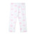 ADEE Girls White Legging Set with Pink Handbag and Bow Detail & Back Insert - Rita (S261507)