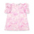 ADEE Girls Pink Legging Set with Bow Print & Broderie Anglaise Frill Sleeves - Rachel (S261508)