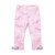 ADEE Girls Pink Bow Print Legging Set with Bow Artwork & Contrasting Back Insert - Ria (S261509)