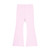 ADEE Girls Pink Flared Trouser Set with Pearl & Bow Detail - Samantha (S261510)