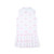 ADEE Girls White Tennis Dress with Pink Bow & Stripe Print - Raven (S261702)