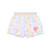 ADEE Girls Lemon Top with Initial Print Frilled Sleeves & Matching initial Print Shorts - Sienna (S262516)