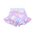 ADEE Girls Blue/Lilac Ice Cream Print Short Set - Sia (S262512)