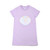ADEE Gils Lilac Jersey Dress with Sequin Ice Cream Artwork - Sloane (S262709)