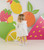 Little A Girls White Quilted Jacket with Bows - Penelope (LA26201)