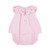 Little A Girls Pink Romper with Broderie Anglaise Collar - Olga (LA26109)