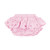 Little A Girls White/Pink Top with Broderie Anglaise Collar & Matching Pink Ruffled Jam Pants - Orla (LA26107)
