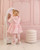 Little A Girls Pink Hooded Jacket with Bow Detail - Ophilia (LA26101)