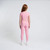 ADEE Bonini BNC005 Girls Pink Sports Leggings - ASPIRE