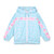 ADEE Bonini BNA501 Girls Mint Sports Jacket with Pink Tape Detail - FUTURE