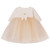 Sofija Baby Girls Ivory Velour Dress Olympia 04522